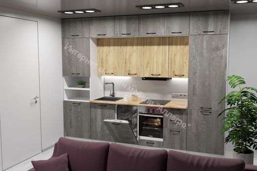 Кухонный гарнитур Сапфир 2 3000 мм