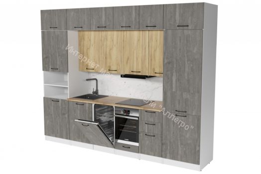 Кухонный гарнитур Сапфир 2 3000 мм