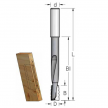 Фреза для выборки глубоких пазов под замки 18 x 25 x 120 x 170 x 16 WPW DT18001