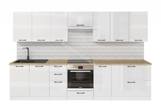 Кухонный гарнитур Жасмин экстра 1 3000 мм