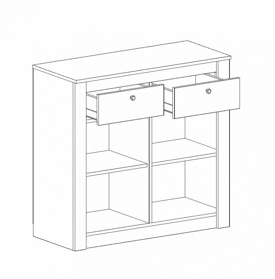 Тумба с ящиками "Даллас"