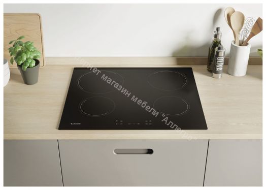 Встраиваемая электрическая варочная панель Candy CH64CCB/4U2