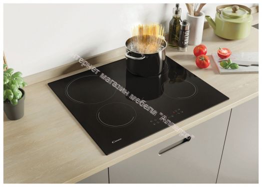 Встраиваемая электрическая варочная панель Candy CH64CCB/4U2