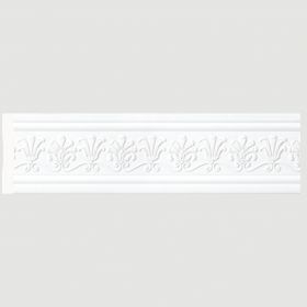 Багет Cosca Бордюр 80-4 Пальметта Белый Мат W80(2)P/W27 Д240хШ1.2хВсм Д240хШ1.2хВ8см / Коска.