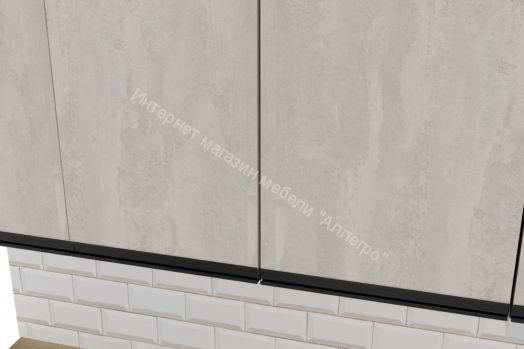 Кухонный гарнитур Симфония мега прайм 1500х2700 мм