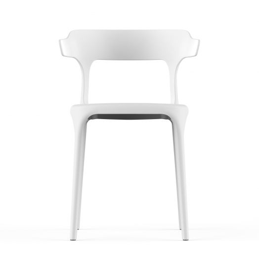 Стул пластиковый, штабелируемый ENOVA (белый)