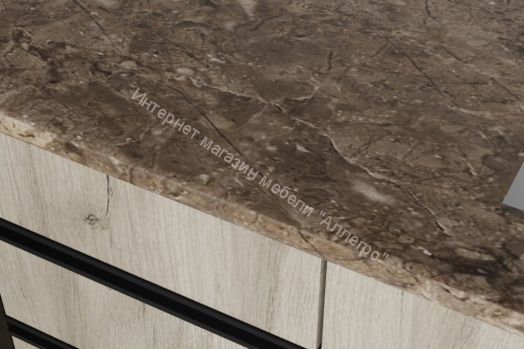 Кухонный гарнитур Равенна мега прайм 1500х2700 мм