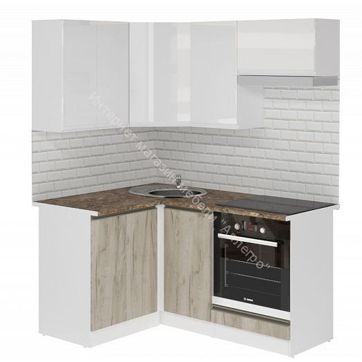 Кухонный гарнитур Антика мега прайм 1200х1600 мм