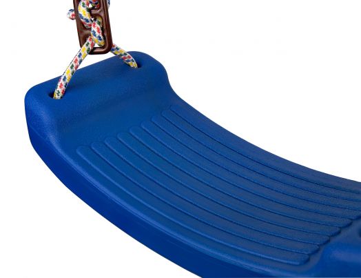 Качели детские, подвесные  170х430х100 мм (Синие)