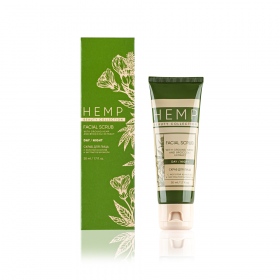 Скраб для лица для бережного очищения кожи HEMP, 50 мл