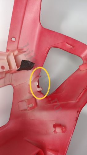 Пластик передний (обтекатель) Yamaha YBR 125 (2004-2008 г.в.) - уценка