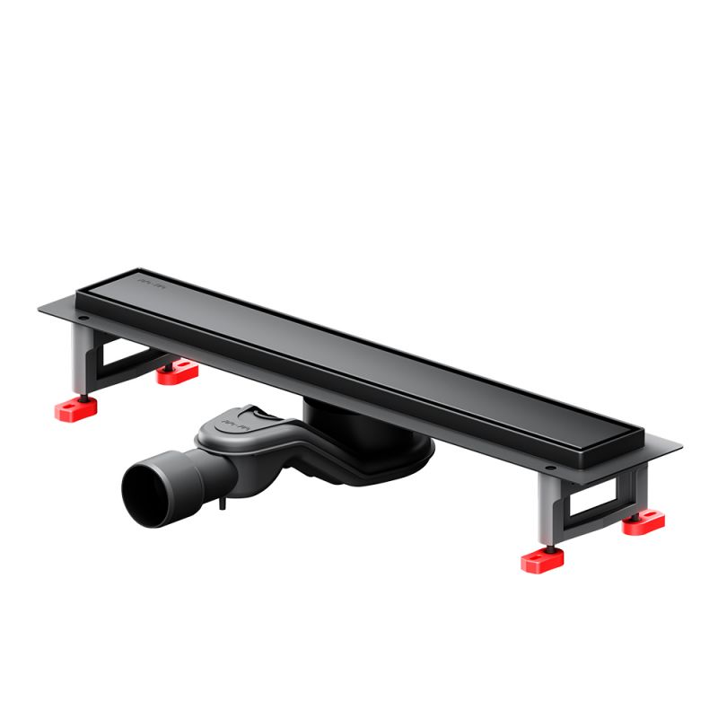 W01SC-U11-050-04BM MasterFlow Трап AM.PM для душа линейный универс затвор Tile 50см цвет черн мат
