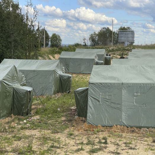 Палатка армейская М-30  ПВХ (Вместимость до 30 человек)