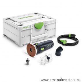 Фрезер кромочный OFK 500 Q-Plus R3 450 Вт с фрезой в систейнере  SYS3 M 187 FESTOOL 576225