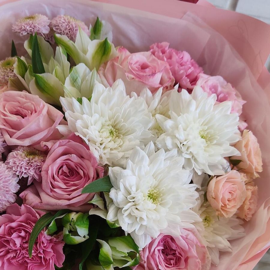 Букет с розами О"Хара