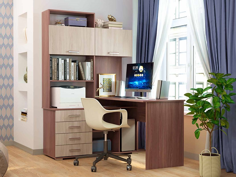 Стол компьютерный угловой ПКС-11 ЛЕВЫЙ