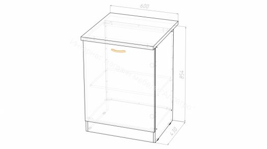 Кухонный гарнитур Лариса макси 1 1800 мм