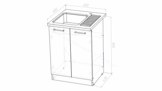 Кухонный гарнитур Лариса макси 2 1800 мм