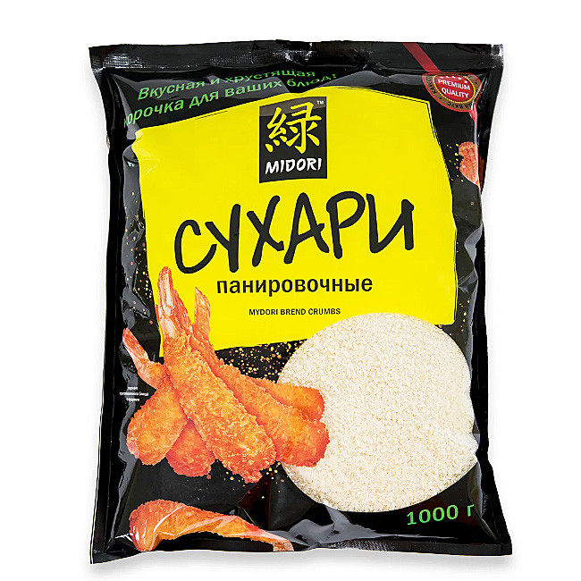 Сухари панировочные Мидори (Midori) 1кг