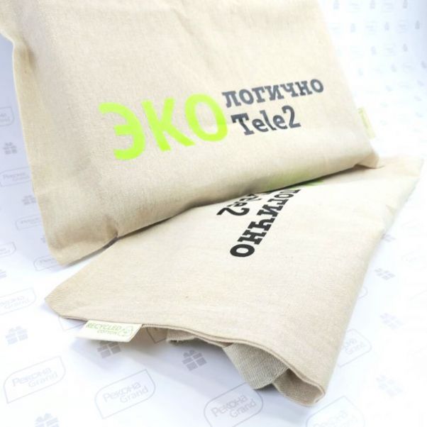 Эко сумки с логотипом Теле2