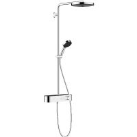 Душевая система Hansgrohe Pulsify S Showerpipe 260 1jet 24220000 с термостатом хром схема 1