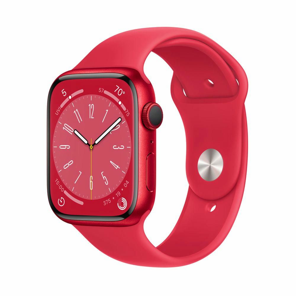 Apple Watch Series 8 41mm (GPS) Red Aluminum Case with Red Sport Band (MNP73) Apple Watch Series 8 41mm (GPS) Red Aluminum Case with Red Sport Band (MNP73)