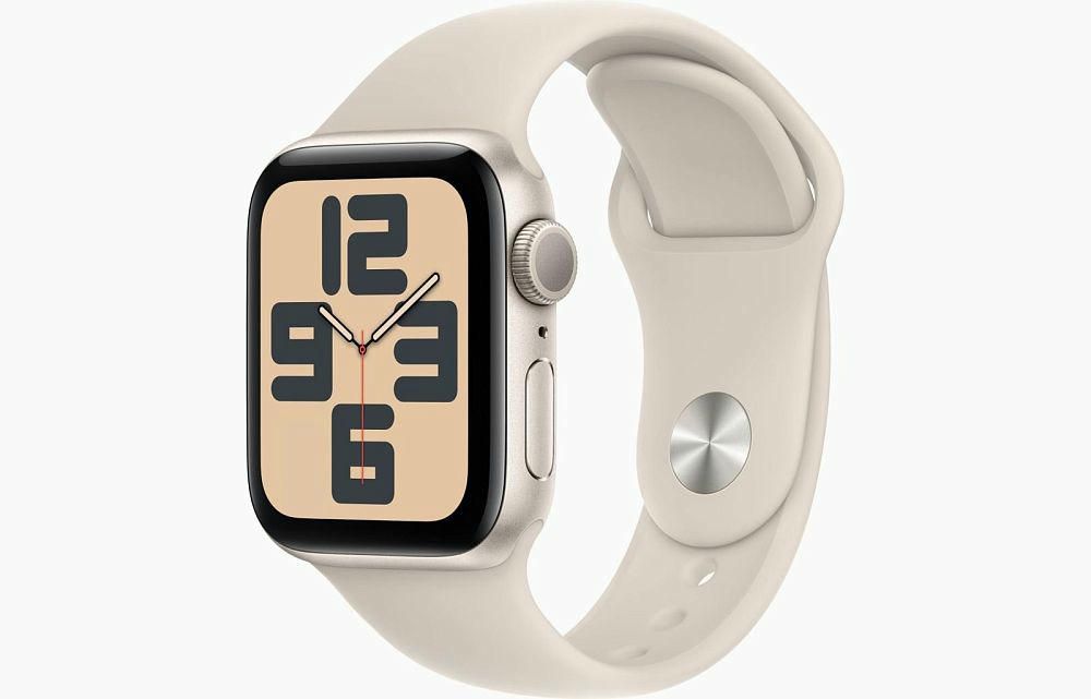 Apple Watch SE Gen 2 40mm (GPS) Starlight Aluminum Case with Starlight Sport Loop (MR9W3) Apple Watch SE Gen 2 40mm (GPS) Starlight Aluminum Case with Starlight Sport Loop (MR9W3)