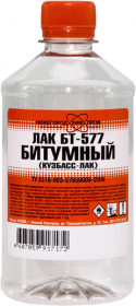 Лак БТ-577 Нижегородхимпром 3л Битумный, Черный.