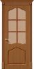 Межкомнатная Дверь Шпон Bravo Каролина Ф-11 Орех / Риф. 700x2000мм (Полотно+Коробка+5 Наличников) / Браво.