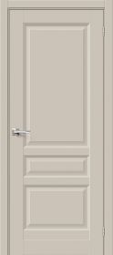 Межкомнатная Дверь ПЭТ Bravo Неоклассик-34 Cream Silk 800x2000мм (Полотно+Коробка+5 Наличников) / Браво.