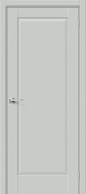 Межкомнатная Дверь ПЭТ Bravo Прима-10 Grey Silk 900x2000мм (Полотно+Коробка+5 Наличников) / Браво.