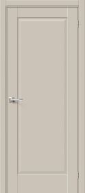 Межкомнатная Дверь ПЭТ Bravo Прима-10 Cream Silk 800x2000мм (Полотно+Коробка+5 Наличников) / Браво.