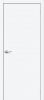 Межкомнатная Дверь ПЭТ Bravo Браво-0.П White Silk 900x2000мм (Полотно+Коробка+5 Наличников) / Браво.