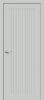 Межкомнатная Дверь ПЭТ Bravo Браво-40 Grey Silk 800x2000мм (Полотно 1шт) / Браво.