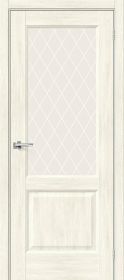 Межкомнатная Дверь с Экошпоном Bravo Неоклассик-33 Nordic Oak / White Сrystal 600x2000мм (Полотно+Коробка+5 Наличников) / Браво.