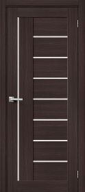 Межкомнатная Дверь с Экошпоном Bravo Браво-29 Wenge Melinga / Magic Fog 800x2000мм (Полотно+Коробка+5 Наличников) / Браво.