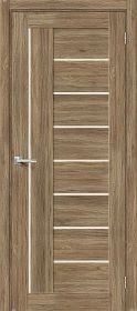 Межкомнатная Дверь с Экошпоном Bravo Браво-29 Original Oak / Magic Fog 800x2000мм (Полотно+Коробка+5 Наличников) / Браво.
