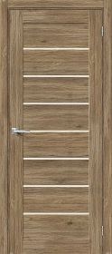 Межкомнатная Дверь с Экошпоном Bravo Браво-22 Original Oak / Magic Fog 800x2000мм (Полотно+Коробка+5 Наличников) / Браво.