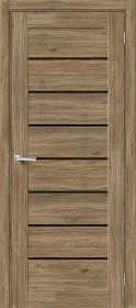 Межкомнатная Дверь с Экошпоном Bravo Браво-22 Original Oak / Black Star 900x2000мм (Полотно 1шт) / Браво.