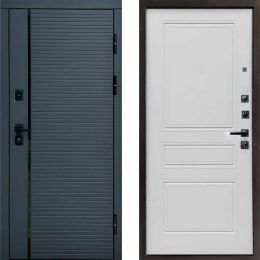 Входная дверь Termo-door Графит line Классик Белый матовый