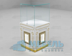 Витрина угловая