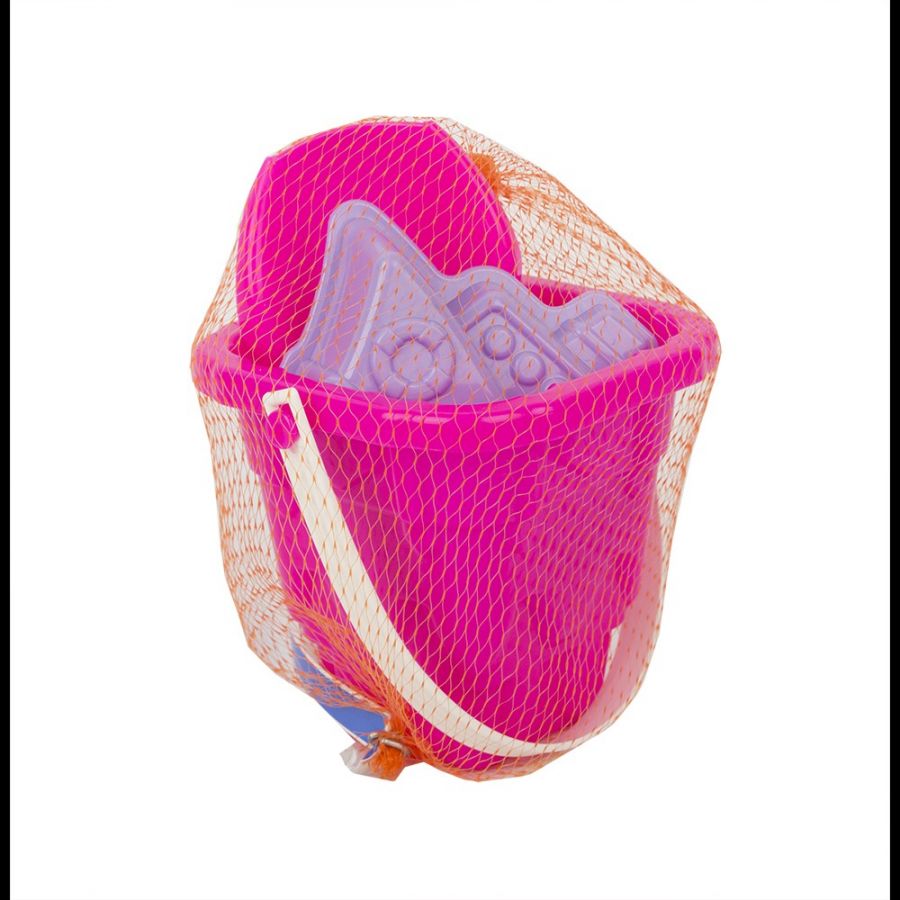 Песочный набор «Русалочка» (2 формочки, совок, ведро)