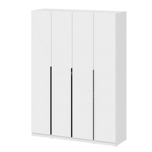 Шкаф ШК 5 (1600) Белый текстурный