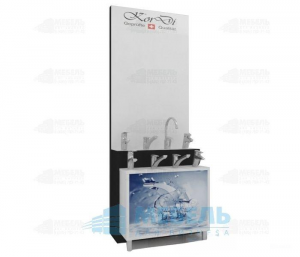 Стенд пристенный для смесителей