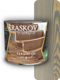 Масло Быстросохнущее Kraskovar Parquet Oil Туманный Лес 2,2л для Пола и Паркета / Красковар