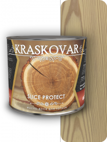 Масло Kraskovar Slice Protect Ваниль 2,2л для Защиты Торцов / Красковар