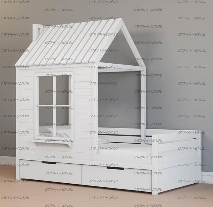 Кровать домик Simple №7