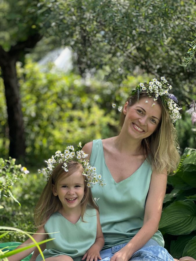 Топ из бамбука фисташка детский