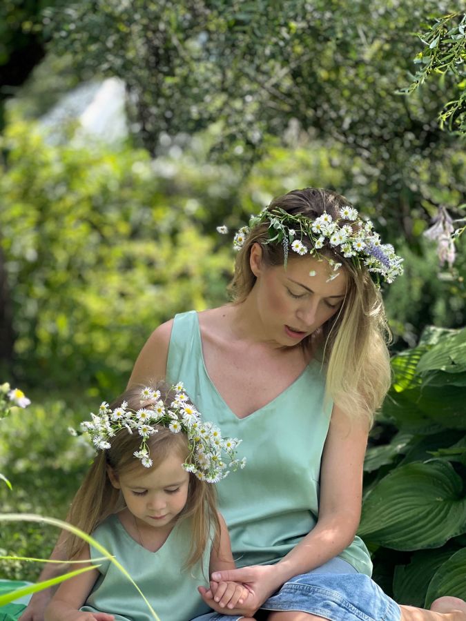 Топ из бамбука фисташка