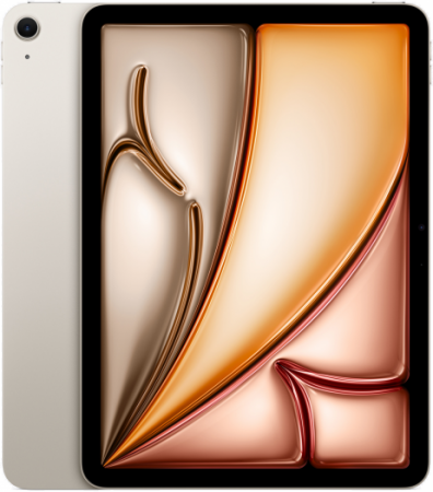 11" Планшет Apple iPad Air 11 2024 M2, 512 ГБ, Wi-Fi, iPadOS, Starlight